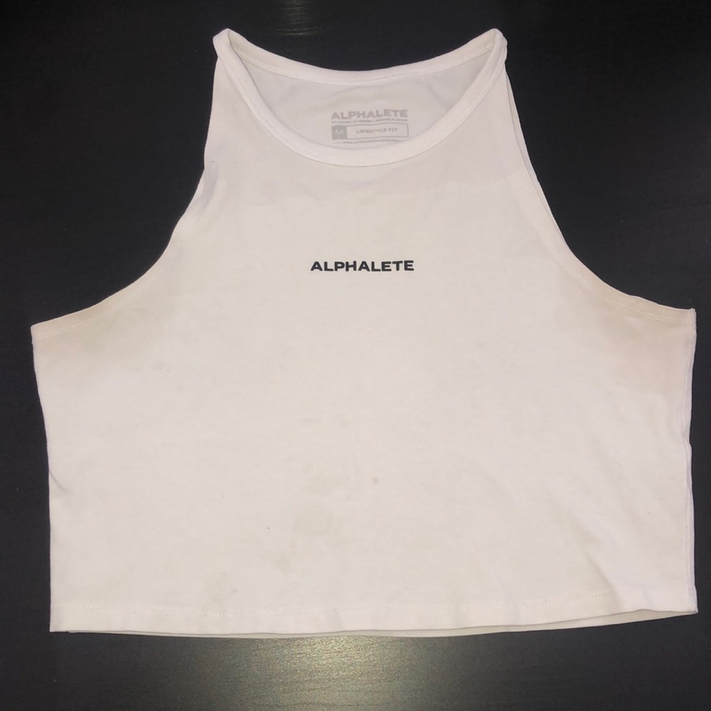 Alphalete cropped athletic tank